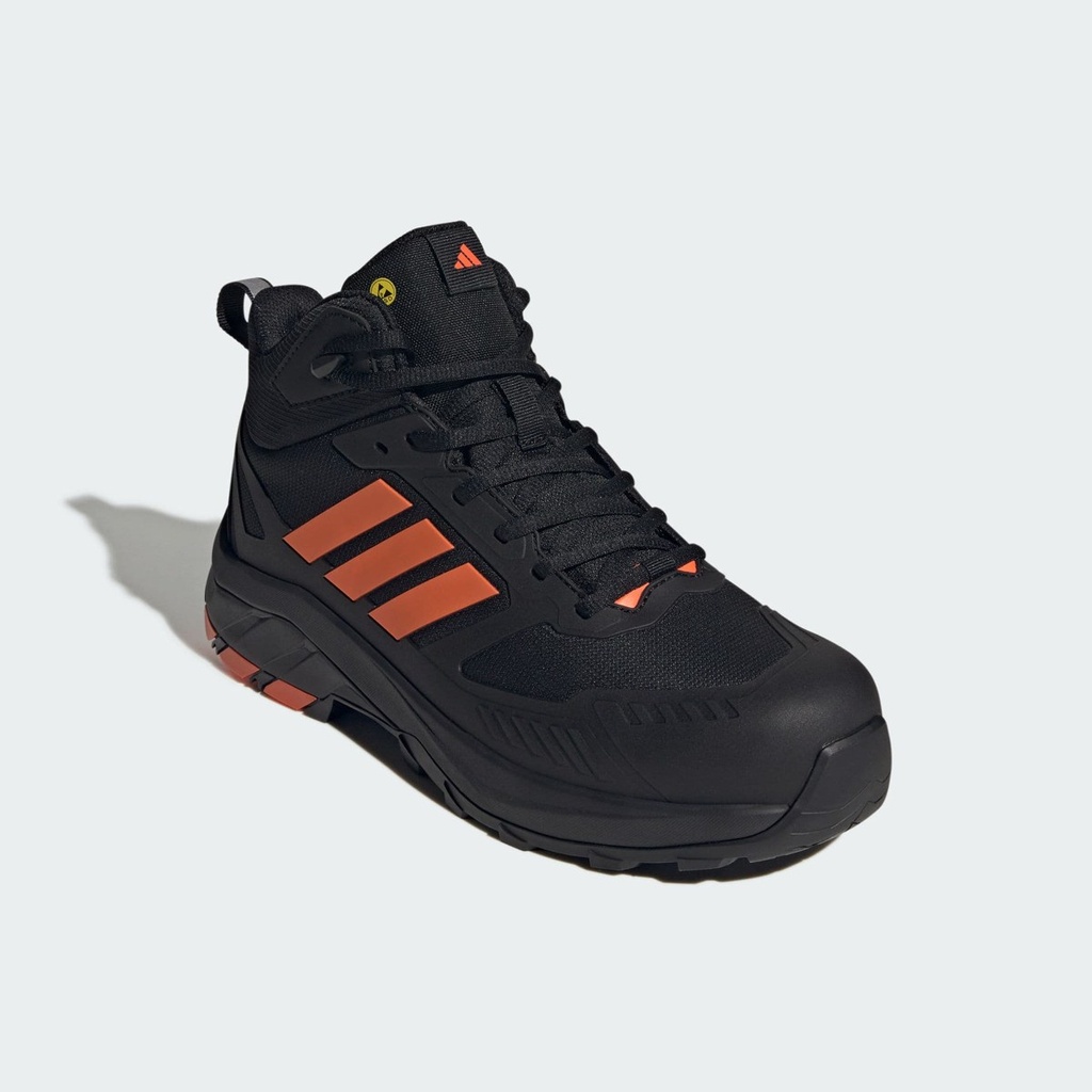 Adidas Gradix Mid – Noir / orange – Vue avant
