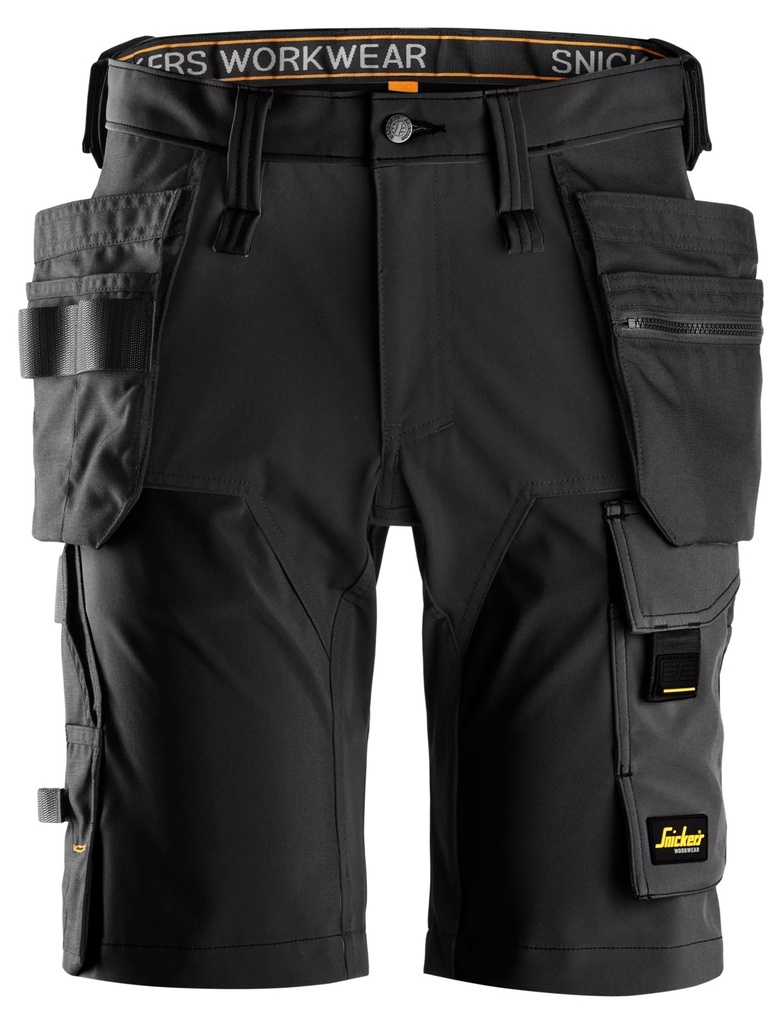 [61750404042] Snickers 6175 – AllroundWork, Short en tissu extensible dans 4 directions avec poches holster (0404, 42)