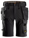 Snickers 6175 – AllroundWork, Short en tissu extensible dans 4 directions avec poches holster