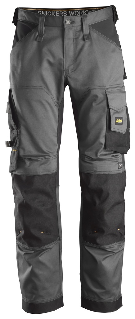 Snickers 6351-  Pantalon+ en tissu extensible avec coupe large