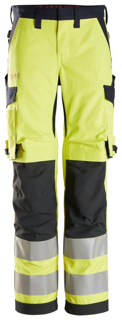 ProtecWork, Pantalon haute visibilité pour femme, Classe 2