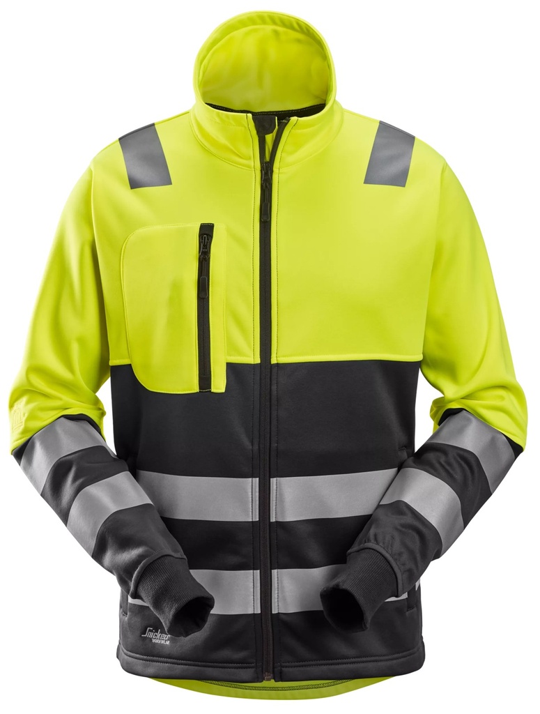 Snickers 8035- SWEAT ZIPPÉ HV, AW CL2
