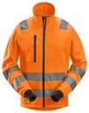 Snickers 8036- SWEAT ZIPPÉ HV, AW CL3