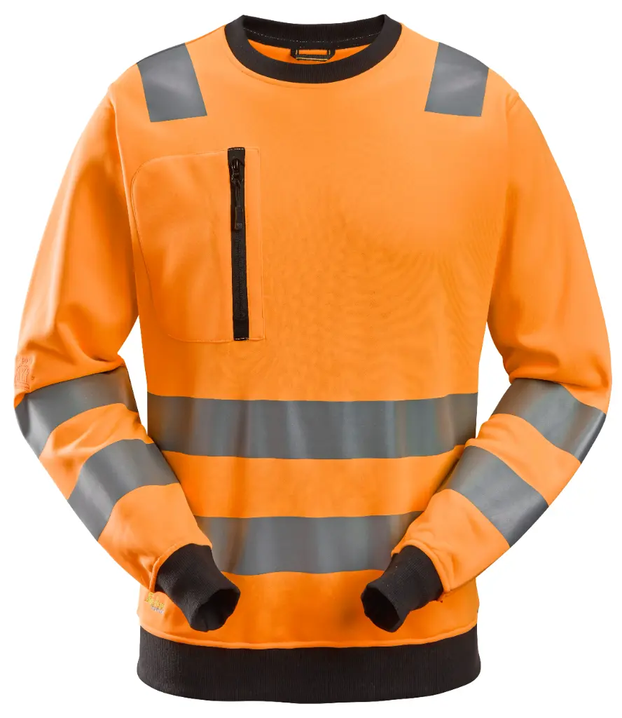 AllroundWork, Sweat-shirt haute visibilité, Classe 2/3