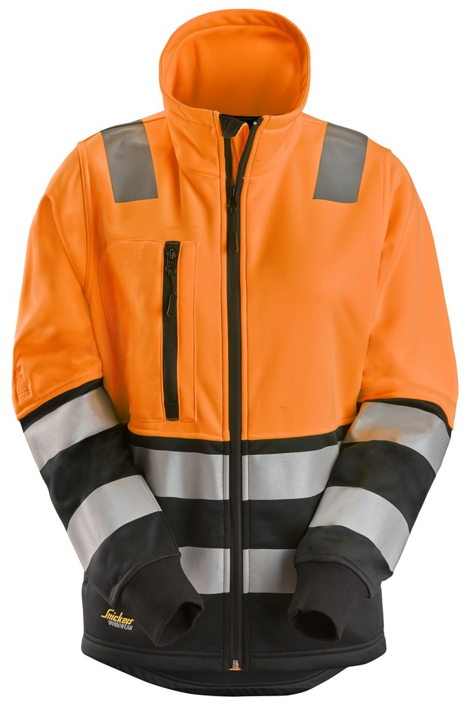 [80735504003] Snickers 8073- HV CL 2 WOMEN FZ JACKET (XS, 5504)