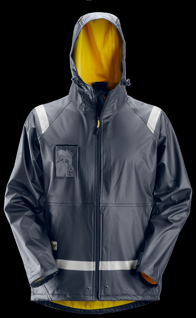 Snickers 8200- VESTE PLUIE PU, BLEUE
