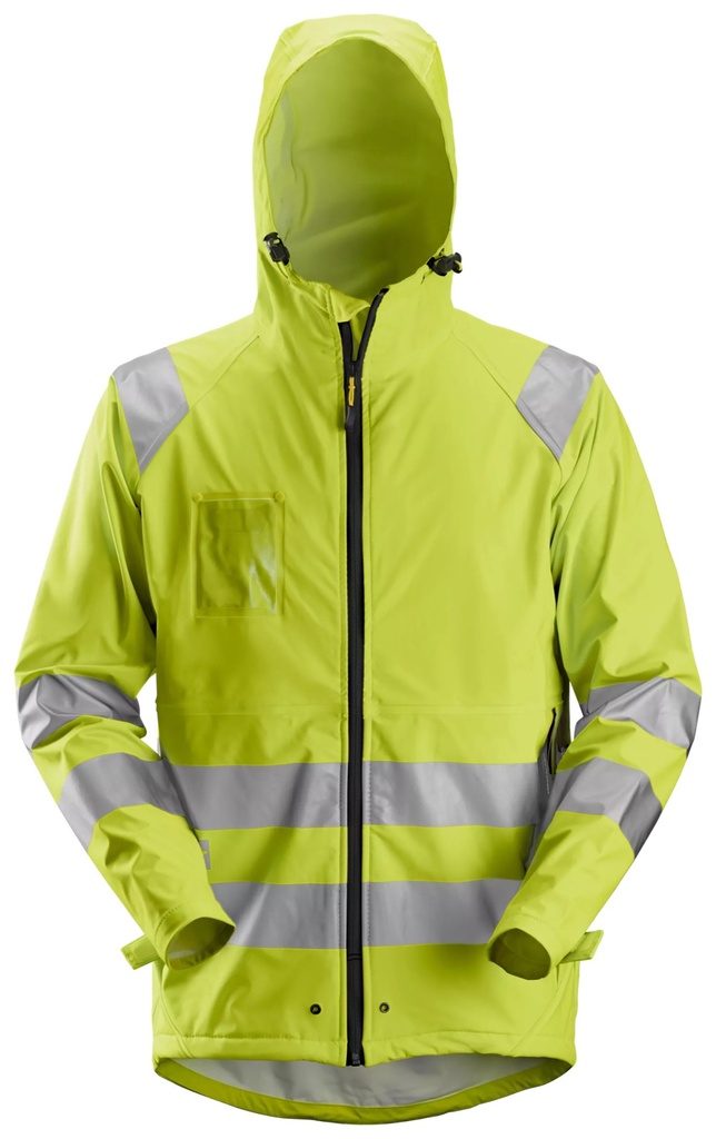 Snickers 8233- VESTE PLUIE PU HV, CL 3