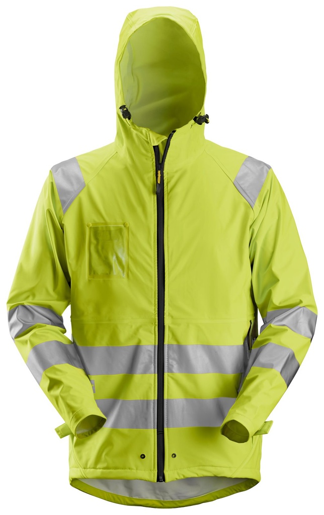 Snickers 8233- VESTE PLUIE PU HV, CL 3