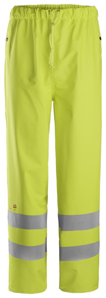 ProtecWork, pantalon de pluie en PU, classe 2, haute visibilité