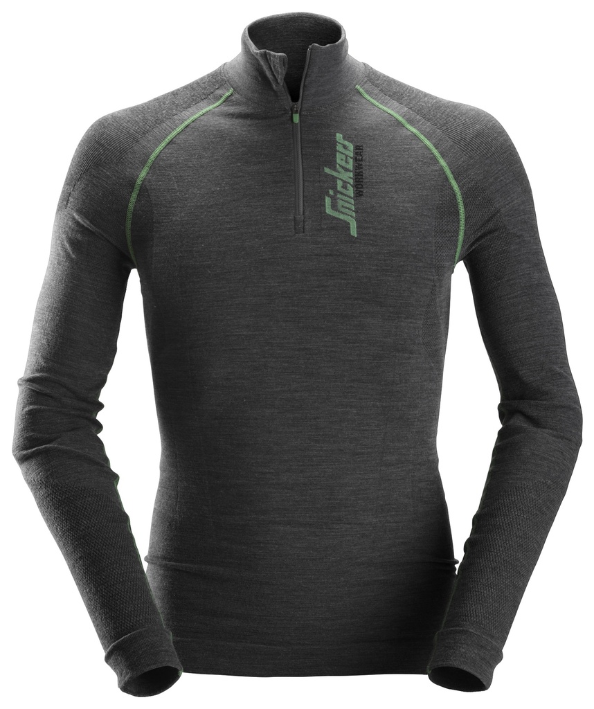 [94419800003] Snickers 9441 -  FlexiWork-  T-shirt à manches longues en laine de mérinos (XS)