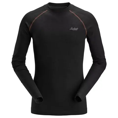 9483 - Haut en laine thermorégulatrice sans couture - couche de base