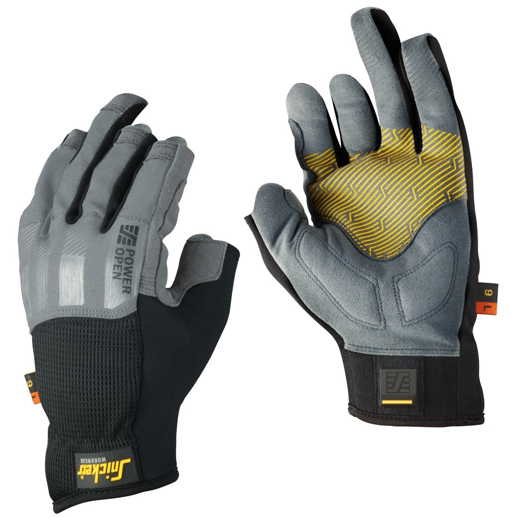 Power Open Glove, Gauche