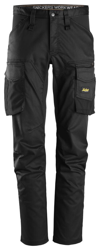 Snickers 6803 – AllroundWork, Pantalon sans poches pour genouillères (0404)