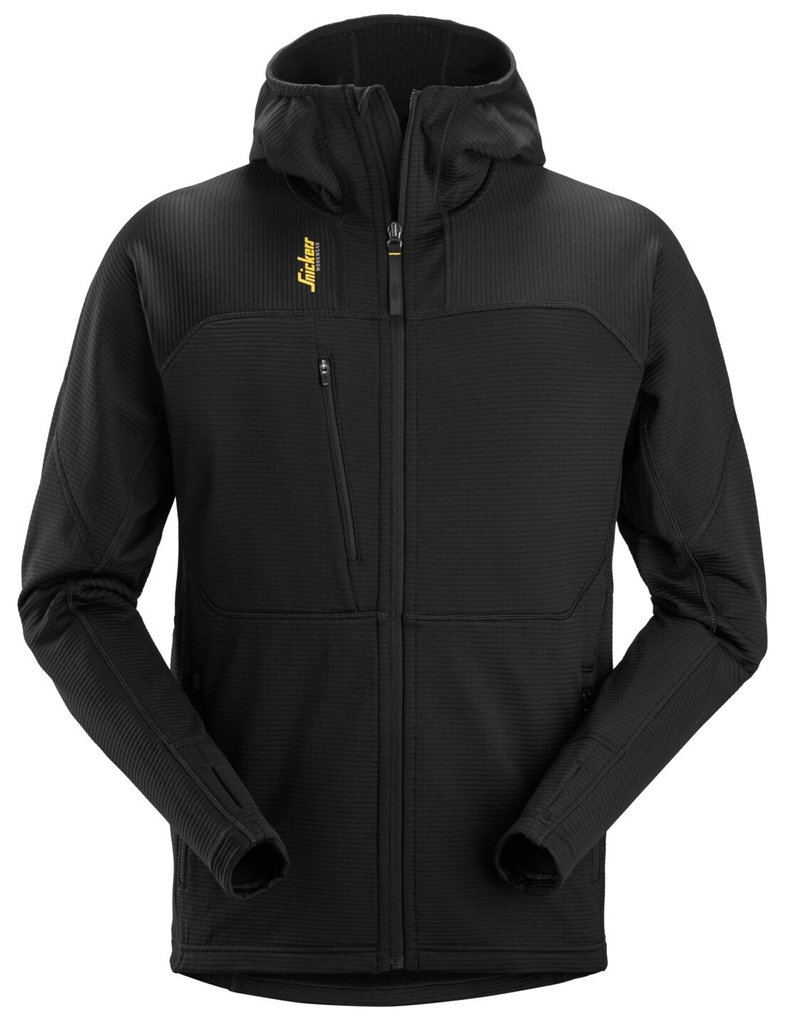 [94200404003] Snickers 9420- THRM BODY MAP FLC FZ HOOD (0404, XS)