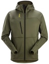 Snickers 9420- THRM BODY MAP FLC FZ HOOD