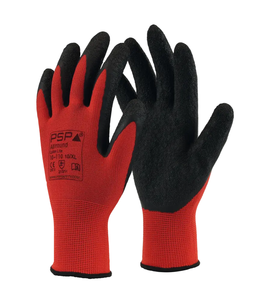 10-110, gant de travail enduit latex ( 12 paires)