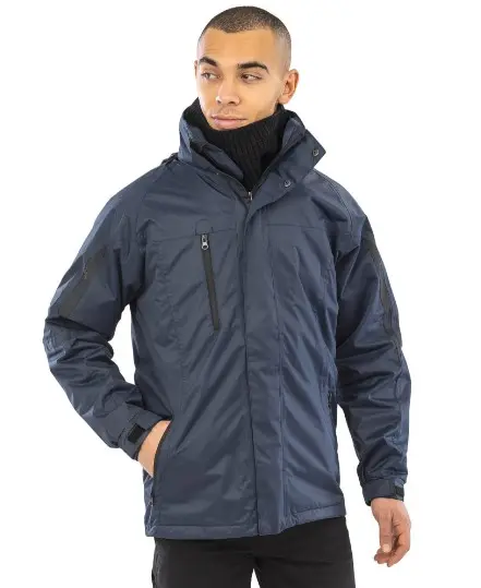 [R400M-Noir-S] R400M - Parka 3 en 1 (Noir, S)