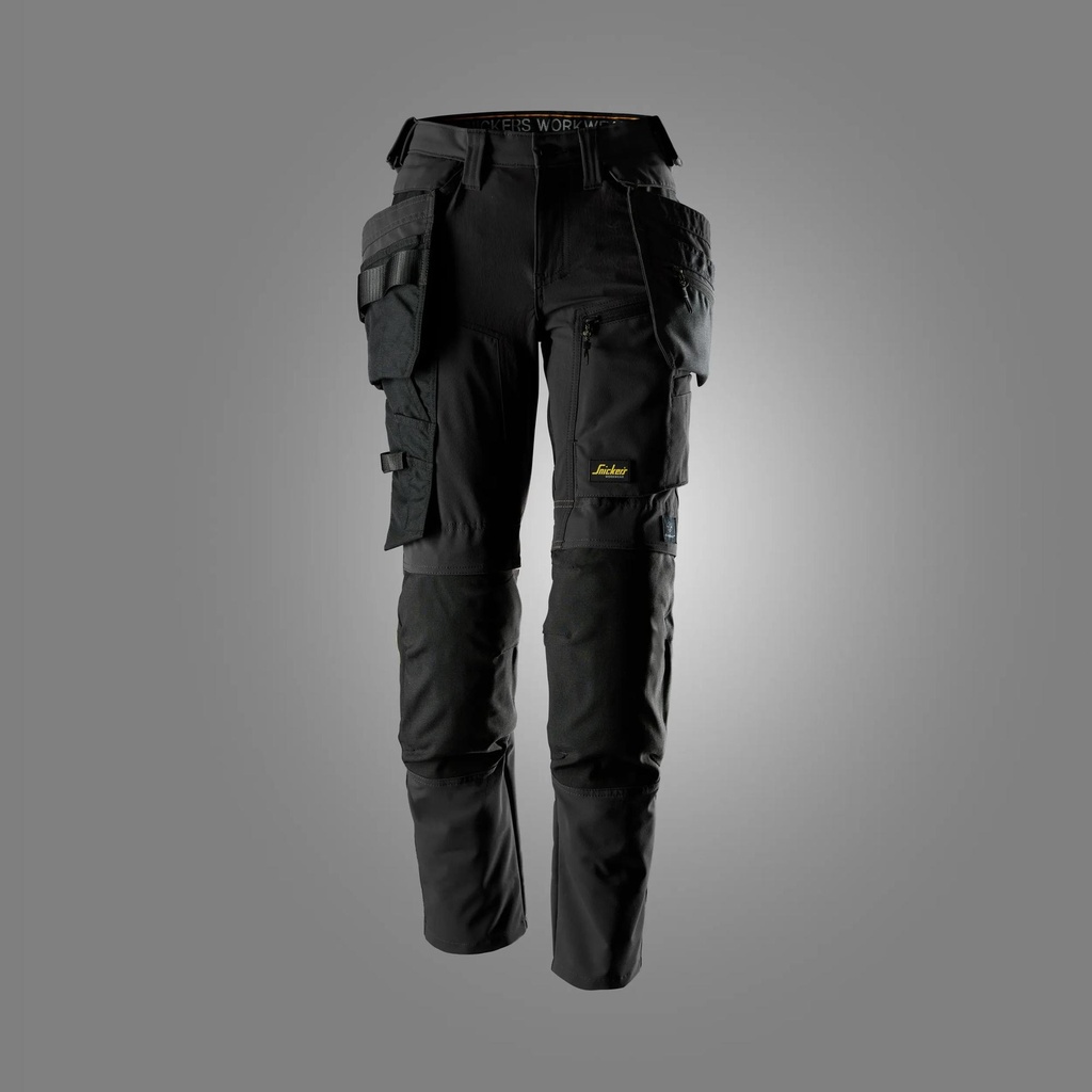 [6217] Snickers 6217 – AllroundWork, Pantalon pour femme en tissu extensible avec poches holster détachables