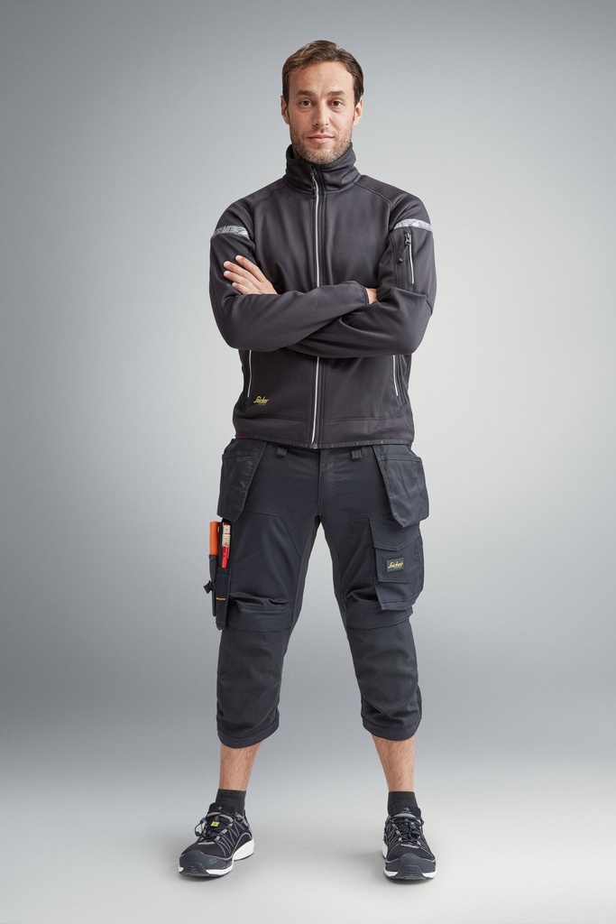 Snickers 6142 – AllroundWork, Pantacourt en Stretch avec poches holster (0404)