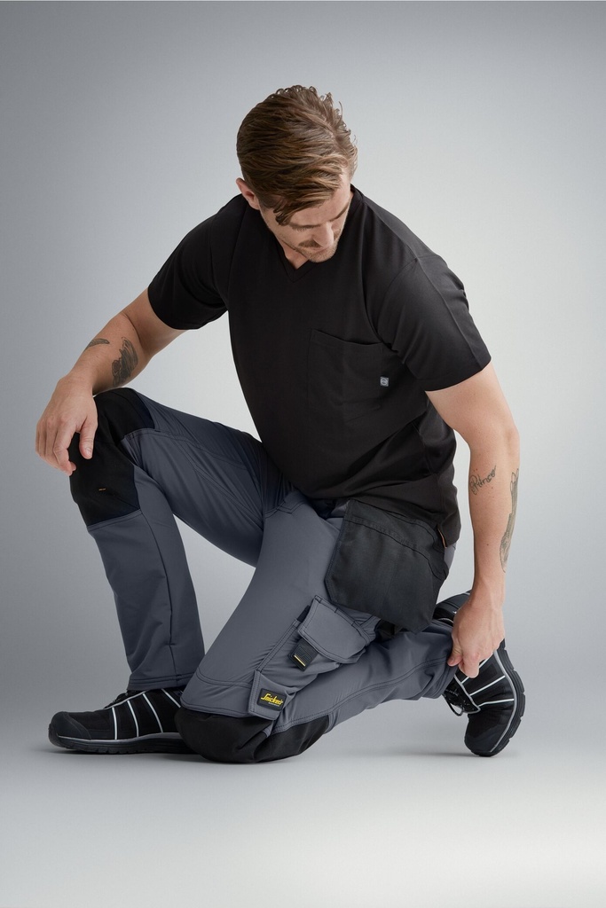 Snickers 6271 – AllroundWork, Pantalon en tissu extensible avec poches holster (0404)