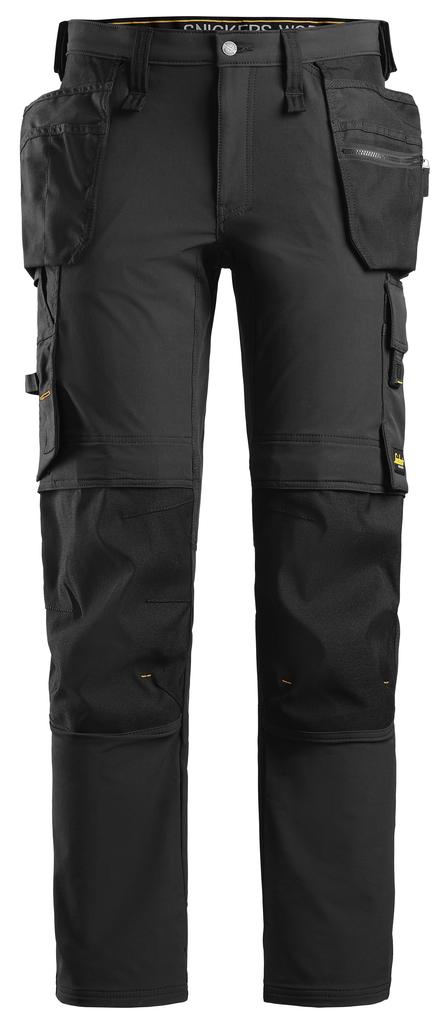Snickers 6271 – AllroundWork, Pantalon en tissu extensible avec poches holster (0404)