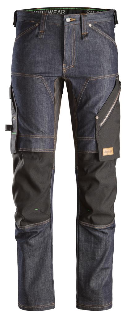 [6956] Snickers 6956 – FlexiWork, Pantalon de travail en denim