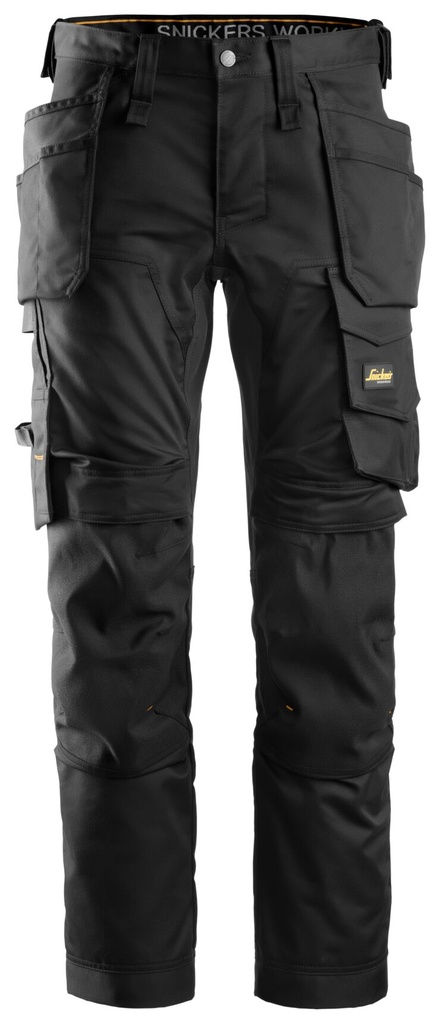 [62410404044] Snickers 6241 – AllroundWork, Pantalon en tissu extensible avec poches holster (0404, 44)