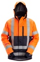 Snickers 1164 – ProtecWork, Veste à capuche isolée, haute visibilité, Classe 3