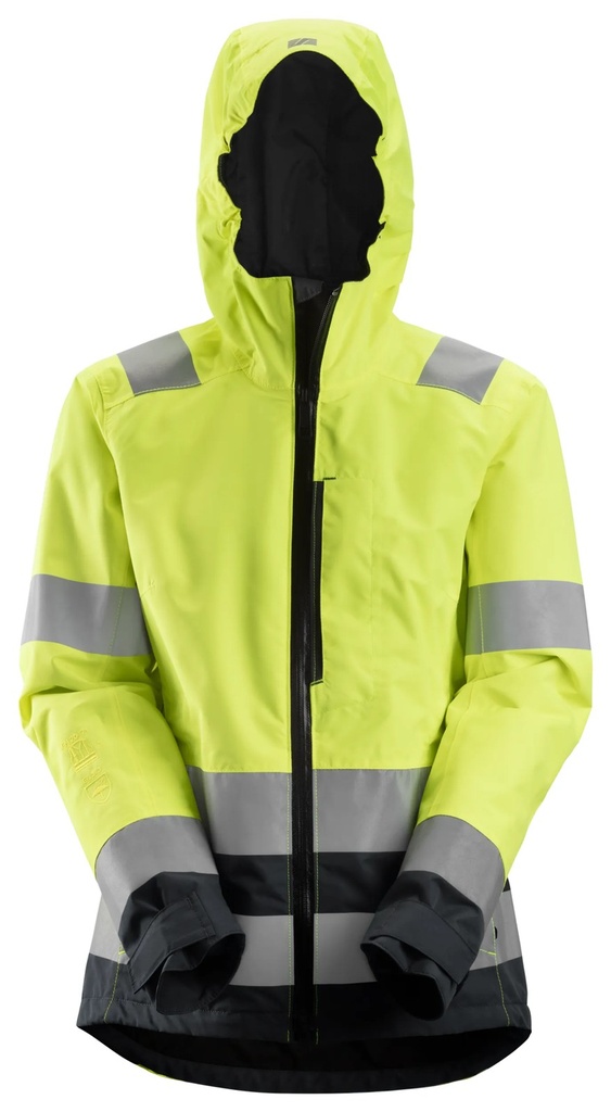 Snickers 1347-  Veste imperméable pour femme en Shell, H.V, cl.2/3