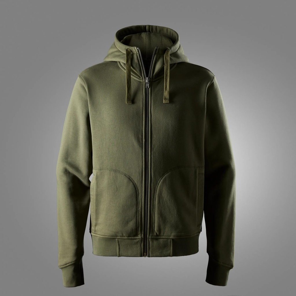 Snickers 2046 – Sweat-shirt à capuche épais avec fermeture à glissière intégrale