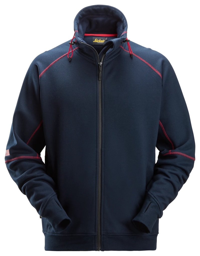 [23609500003] Snickers 2360 – ProtecWork, Sweat-shirt à fermeture à glissière pleine longueur (XS)