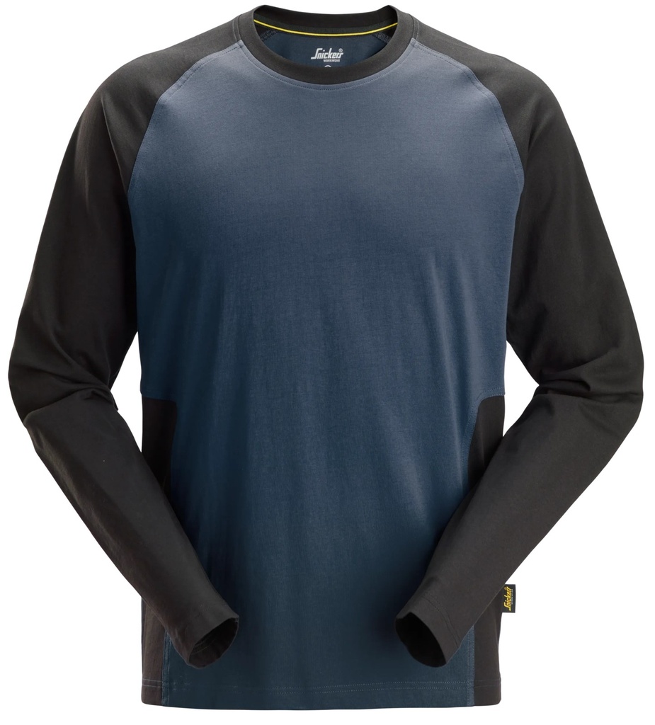 Snickers 2450- T-SHIRT BICOLOR LONG SLV