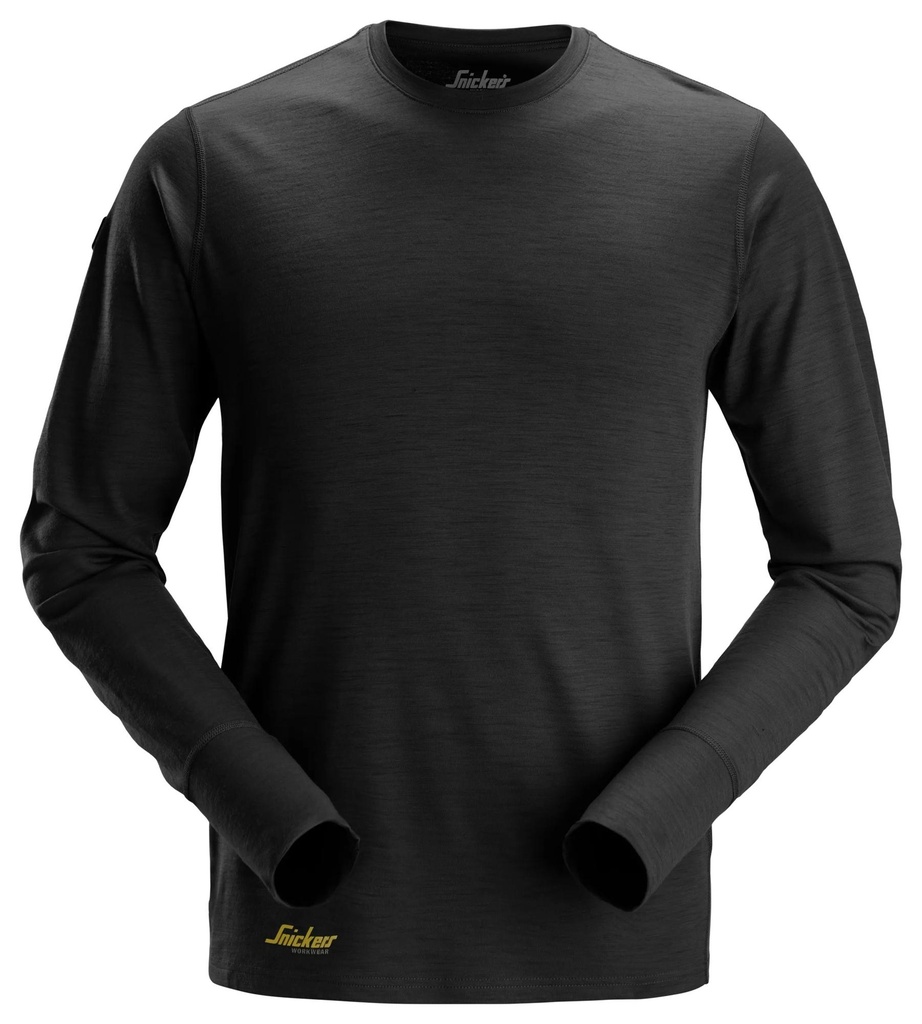 [24510400003] Snickers 2451- T-SHIRT LAINE LONG SLV (0400, XS)