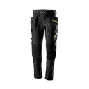 Snickers 6940 – FlexiWork, Pantalon en tissu extensible softshell avec poches holster amovibles