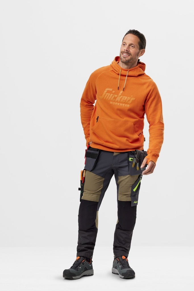 Snickers 6940 – FlexiWork, Pantalon en tissu extensible softshell avec poches holster amovibles