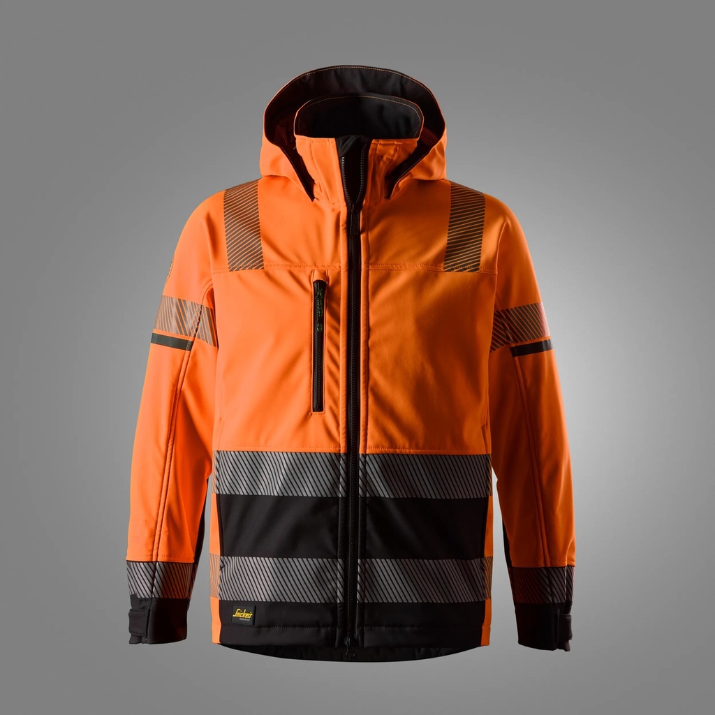 [12325504003] Snickers Workwear 1232 – Veste softshell HV Cl 3 (5504, XS)