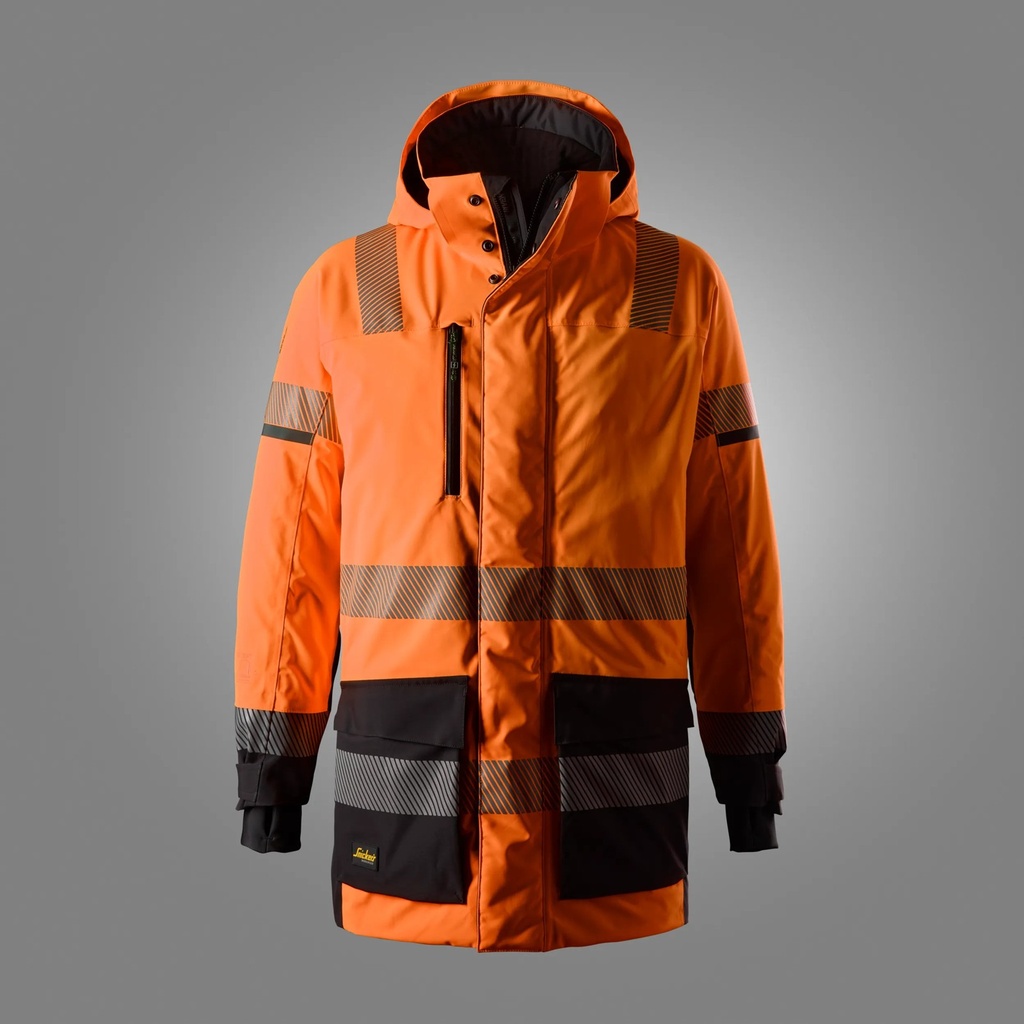[18315504003] Snickers Workwear 1831 – HV Cl 3 WP Stretch Parka (5504, XS)