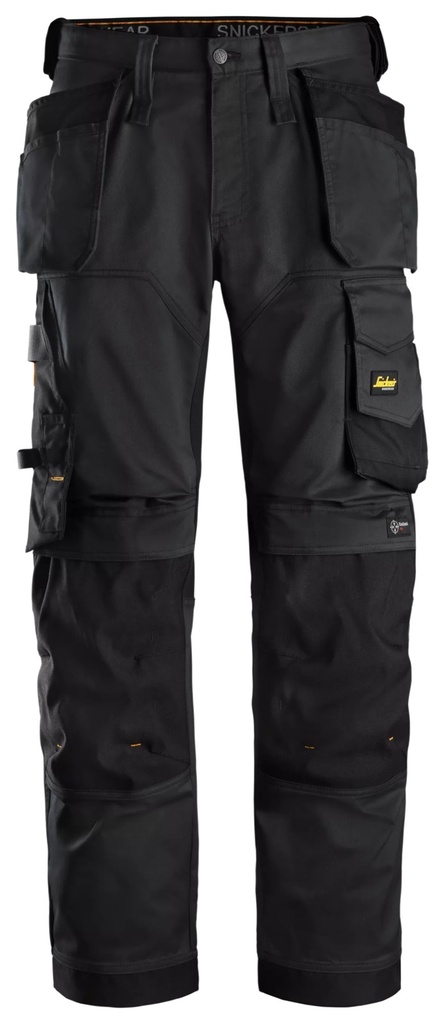 [62510404044] Snickers 6251 – AllroundWork, Pantalon en tissu extensible avec poches holster, coupe large (0404, 44)