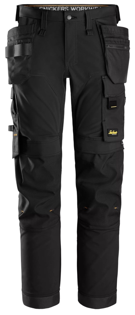 [62750404044] Snickers 6275 – AllroundWork, Pantalon en tissu extensible dans 4 directions avec poches holster (0404, 44)