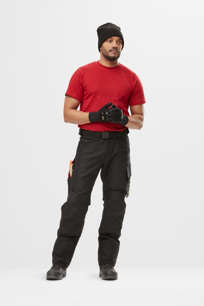 Snickers 6324 – AllroundWork, Pantalon de travail en tissu extensible, Canvas+
