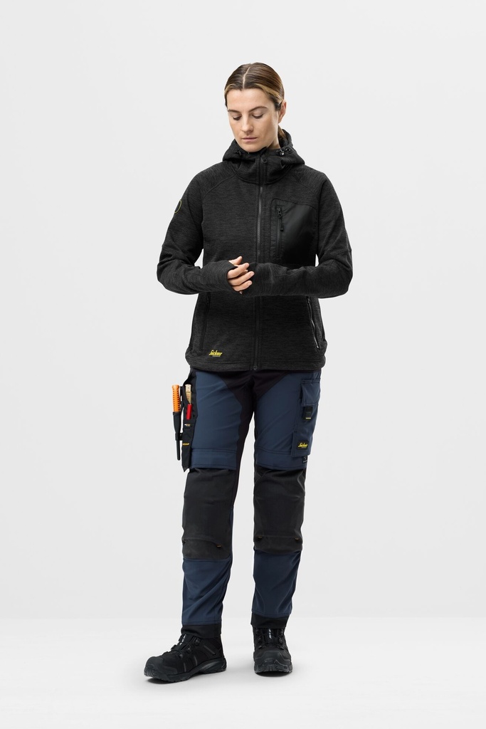 Snickers 6775 – AllroundWork, Pantalon pour femme en tissu extensible dans 4 directions, avec poches holster détachables
