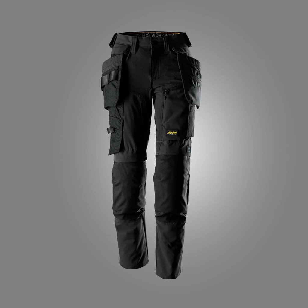 [62170404034] Snickers 6217 – AllroundWork, Pantalon pour femme en tissu extensible avec poches holster détachables (0404, 34)