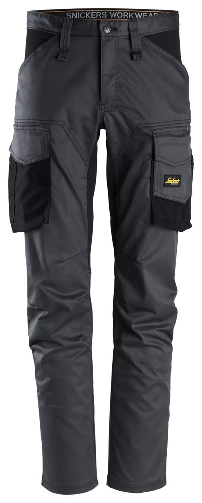 Snickers 6803 – AllroundWork, Pantalon sans poches pour genouillères