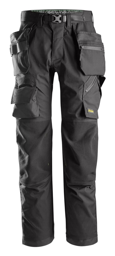 Snickers 6923 – FlexiWork, Pantalon+ pour poseur de sol avec poches holster