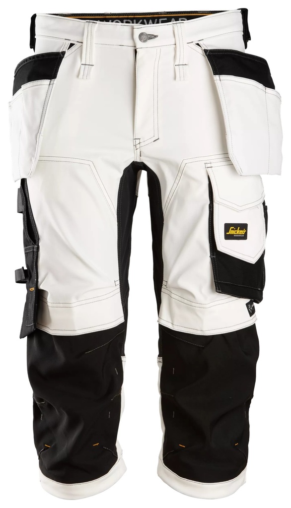 Snickers 6142 – AllroundWork, Pantacourt en Stretch avec poches holster