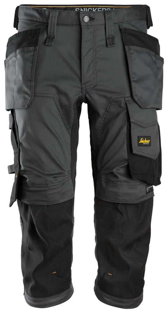 Snickers 6142 – AllroundWork, Pantacourt en Stretch avec poches holster