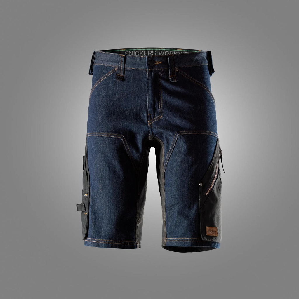 [61566504044] Snickers 6156 – FlexiWork, Short en denim (44)