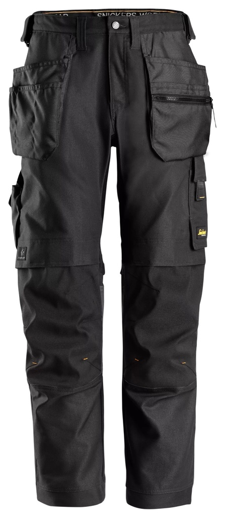 [62240404040] Snickers 6224 – AllroundWork, Pantalon de travail en tissu extensible, Canvas+ (0404, 40)