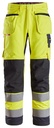 Snickers 6260 – ProtecWork, Pantalon de travail avec poches holster, haute visibilité, Classe 2
