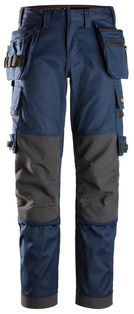 [62739500044] Snickers 6273 – ProtecWork, Pantalon de travail extensible avec poches holster (44)